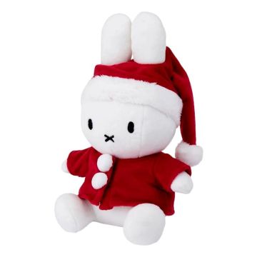 Plush Miffy Santa Claus - 23 cm