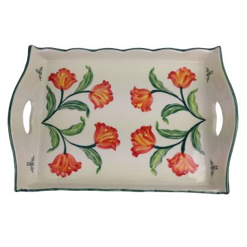 Dienblad Oranje Tulp