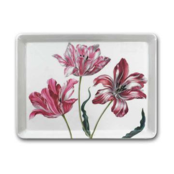 Dienblad met de drie tulpen, Medium
