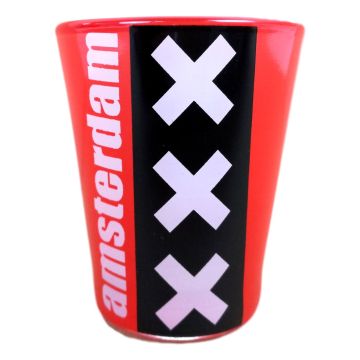 Shotglas Amsterdam XXX
