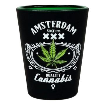 Shotglas "Cannabis Amsterdam"