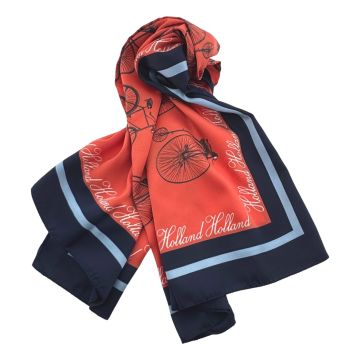 Sjaal Holland Fiets Oranje / Navy 