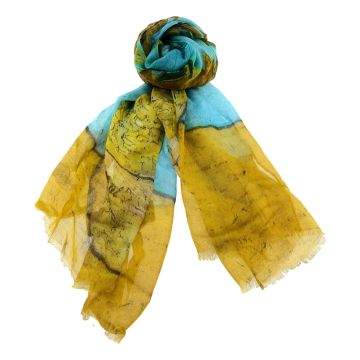 Art Scarf "Sunflowers"