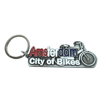 Sleutelhanger "Amsterdam City of Bikes" 