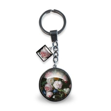 Sleutelhanger "Stilleven met Bloemen - De Heem"