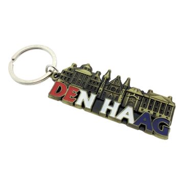 Sleutelhanger "Stad Den Haag Brons"