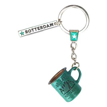 Sleutelhanger Mokje Rotterdam - Groen