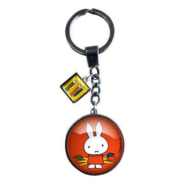 Miffy Keychain - As Artist - Orange