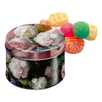 Lekkernij blik Bloemen van de Heem met oud Hollands snoepgoed