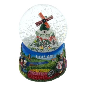 Sneeuwbol "Holland met Stellingmolen"  M 