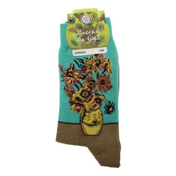 Heren Sokken "Vincent Van Gogh - Zonnebloemen" - 40-46