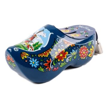 Spaarpot  klomp blauw