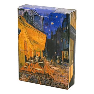 Speelkaarten 'Van Gogh' - Terras bij Nacht