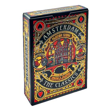 Speelkaarten "Amsterdam Rood/Goud"