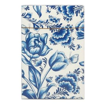 Speelkaarten "Blauwe Tulpen"