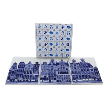 Straatje Tegels "Amsterdam" in cadeaudoosje