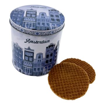 Stroopwafels in blik "Amsterdam Klassiek", Groot