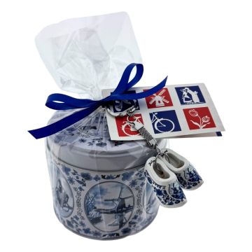 Stroopwafels in Blik Classic - Cadeauverpakt met berichtje