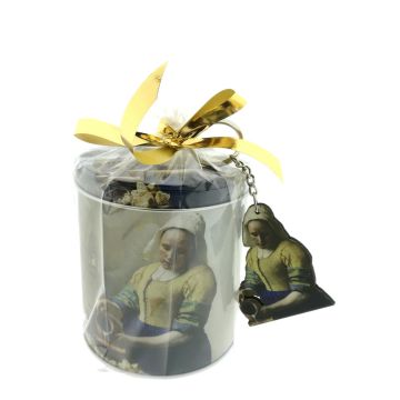 Stroopwafel geschenk "Het Melkmeisje"