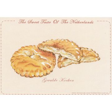 Postkaart "Gevulde Koeken"