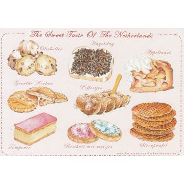 Postkaart "Mix van Smaken"