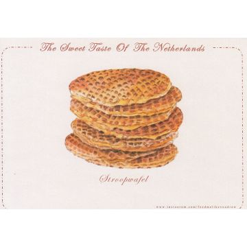 Postkaart "Stroopwafels"