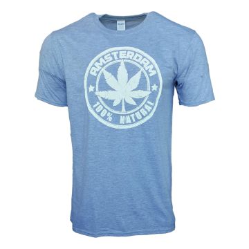 T-Shirt "Amsterdam 100% Natural"