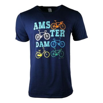 Kinder T-Shirt "Amsterdam Five Bikes"