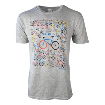 T-Shirt Fietsen Holland