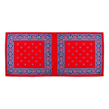 Tafelloper Rood Paisley 