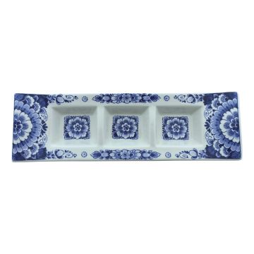 Tapasschaal "Delfts Blauw", Keramiek, 30 cm 
