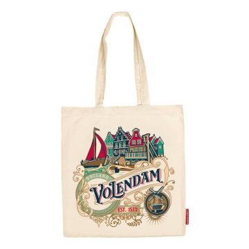 Katoenen Tas "Volendam Ornaments"