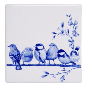 Tegel Bosvogels, 13 cm 