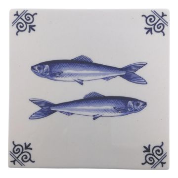 Tegel Vissen, 13 cm