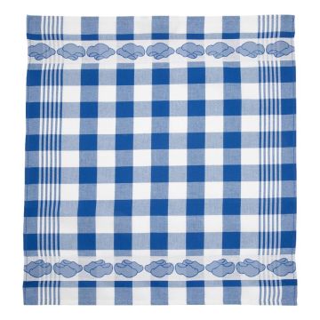 Theedoek "Klompen Blauw"