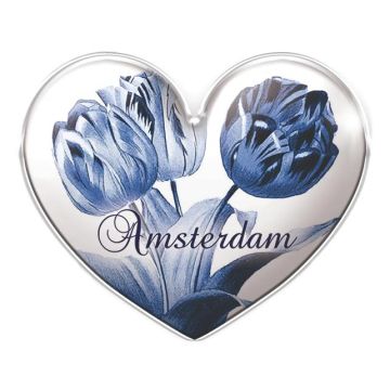 Magneet Hart Tulpen Amsterdam