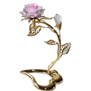 Roos kristal groot, Swarovski