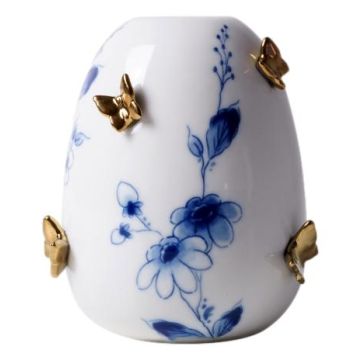 Vaas Vlindergoud - 14 cm