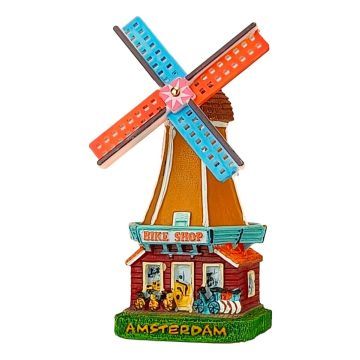 Molen Fietsenwinkel Amsterdam  8cm 