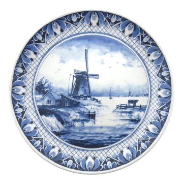 Wandbord Windmolen, 20 cm