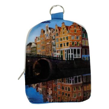 Uitvouwbare tas "Prinsengracht" in zakje