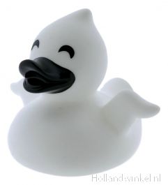 Rubber duck Ghost  buy at Hollandwinkel.NL