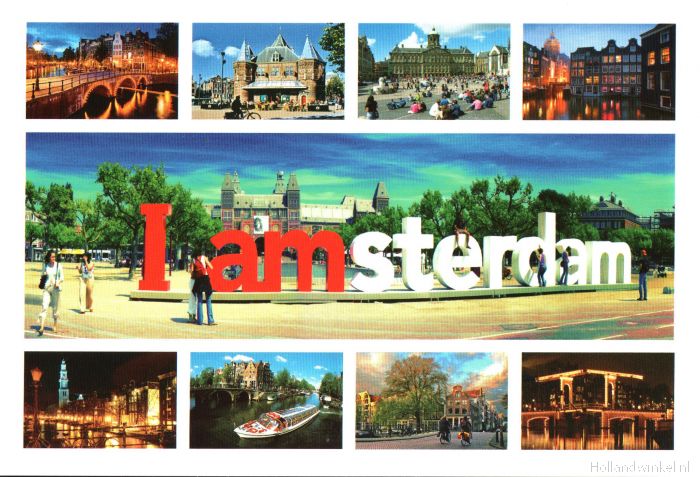 Materialisme steenkool pols Postkaart I amsterdam kopen bij HollandWinkel.NL
