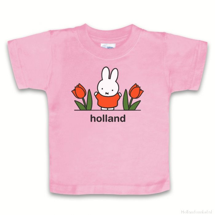 bereiken Golven Teleurgesteld Nijntje Kinder T-Shirt Roze met Tulpen kopen bij HollandWinkel.NL