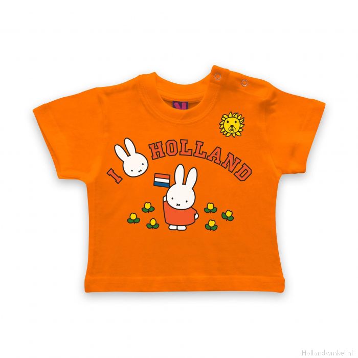 Soldaat landheer automaat Nijntje Baby T-Shirt Oranje / 86 kopen bij HollandWinkel.NL