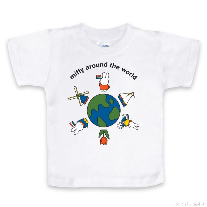 regelmatig Ontstaan Gangster T-Shirt Nijntje Around the World Wit / 128 kopen bij HollandWinkel.NL