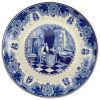 Geboortebordje Blauw