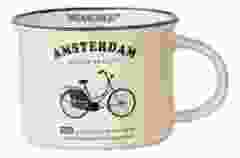 Mok Memoriez - Hollandse Fiets  -  Matte Zandkleur - Klein