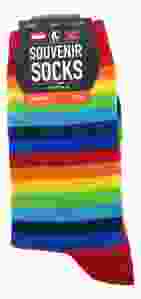 Dames Sokken "Regenboog"  35-41