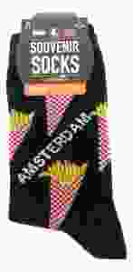 Dames Sokken "Amsterdam - Patatje"  35-41